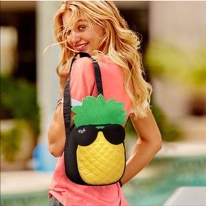 PINK Pineapple Cooler Bag